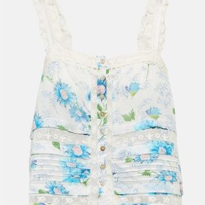 NWT Loveshack Fancy Sully Top